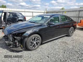 ✅ 2020 Hyundai Sonata Blue • VIN: KMHL24JJ8LA013935 • Лот: 59047065. Опубликован ранее на Copart с пробегом 42 164 миль. Бесплатный доступ к архиву аукционных продаж из США и подробный отчёт об истории автомобиля на DreamBid. Изображение 1.