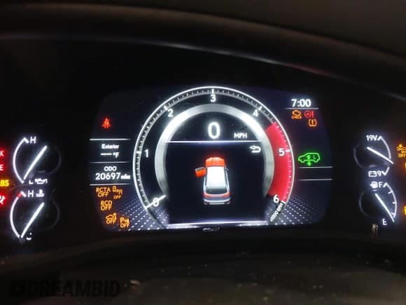 ✅ 2023 Lexus LX 600 Luxury • VIN: JTJGB7CX5P4036860 • Lot: 41783810. Listed on IAAI with 20,697 mi. Free auction sales archive from the USA and detailed vehicle history report at DreamBid. Image 7.