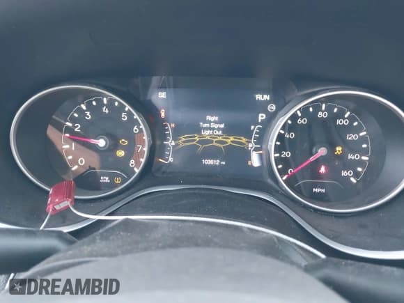 ✅ 2020 Jeep Compass Limited • VIN: 3C4NJCCB0LT200787 • Lot: 43679191. Listed on IAAI with 103,612 mi. Free auction sales archive from the USA and detailed vehicle history report at DreamBid. Image 7.