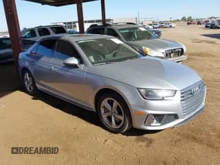 ✅ 2019 Audi A4 Premium • VIN: WAUDNAF45KA043245 • Lot: 43664735. Listed on IAAI with 92,301 mi. Free auction sales archive from the USA and detailed vehicle history report at DreamBid. Image 1.