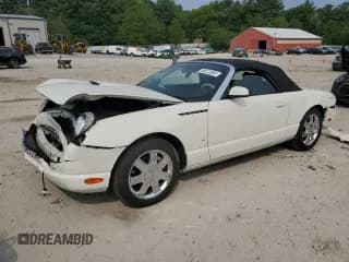 ✅ 2003 Ford Thunderbird Deluxe • VIN: 1FAHP60AX3Y111029 • Лот: 59473265. Опубликован ранее на Copart с пробегом 29 068 миль. Бесплатный доступ к архиву аукционных продаж из США и подробный отчёт об истории автомобиля на DreamBid. Изображение 1.