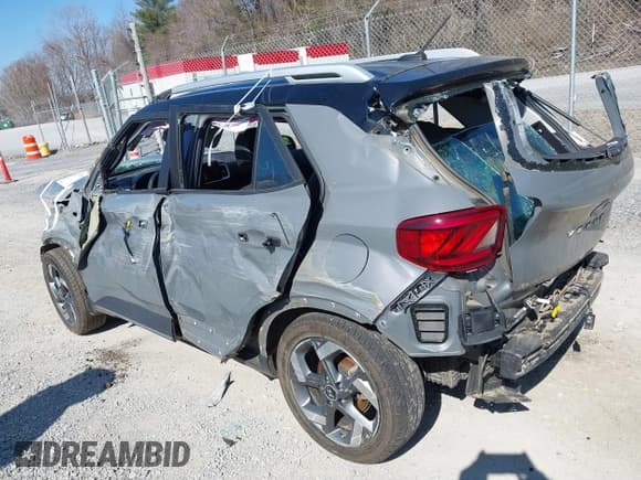 ✅ 2023 Hyundai Venue SEL • VIN: KMHRC8A34PU212260 • Lot: 41737196. Listed on IAAI with 71,559 mi. Free auction sales archive from the USA and detailed vehicle history report at DreamBid. Image 3.