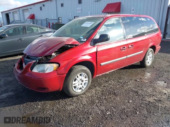 ✅ 2007 Dodge Grand Caravan SE • VIN: 1D4GP24R27B235094 • Lot: 43525366. Listed on IAAI with 112,102 mi. Free auction sales archive from the USA and detailed vehicle history report at DreamBid. Image 2.