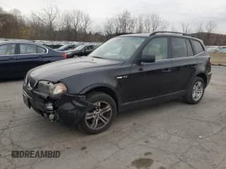 ✅ 2006 BMW X3 3.0i • VIN: WBXPA93406WG74269 • Lot: 91635815. Wystawiony na Copart z przebiegiem 225 265 mil. Bezpłatny archiwum sprzedaży aukcyjnych z USA i szczegółowy raport historii pojazdu na DreamBid. Zdjęcie 1.