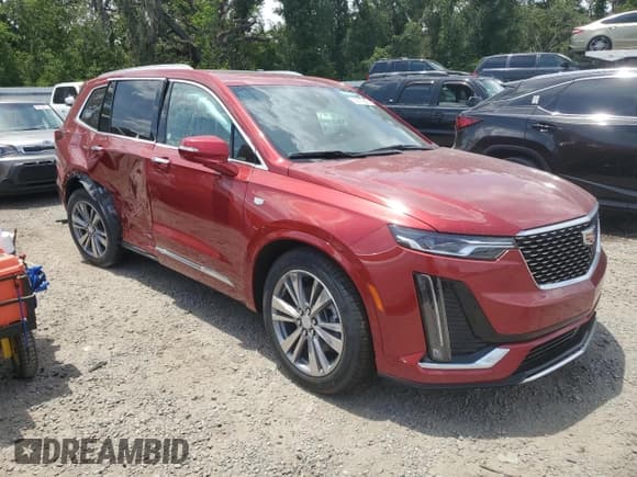 ✅ 2025 Cadillac XT6 AWD Premium Luxury • VIN: 1GYKPDRS1SZ128403 • Lot: 58776065. Listed on Copart with 121 mi. Free auction sales archive from the USA and detailed vehicle history report at DreamBid. Image 4.