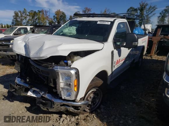 ✅ 2023 Ford F-250 XL • VIN: 1FTBF2AA9PED32185 • Лот: 76680474. Опубликован ранее на Copart с пробегом Не указан. Бесплатный доступ к архиву аукционных продаж из США и подробный отчёт об истории автомобиля на DreamBid. Изображение 1.