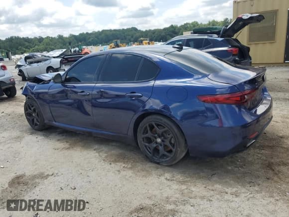 ✅ 2021 Alfa Romeo Giulia • VIN: ZARFAMAN9M7639652 • Lot: 63045435. Listed on Copart with 78,888 mi. Free auction sales archive from the USA and detailed vehicle history report at DreamBid. Image 2.