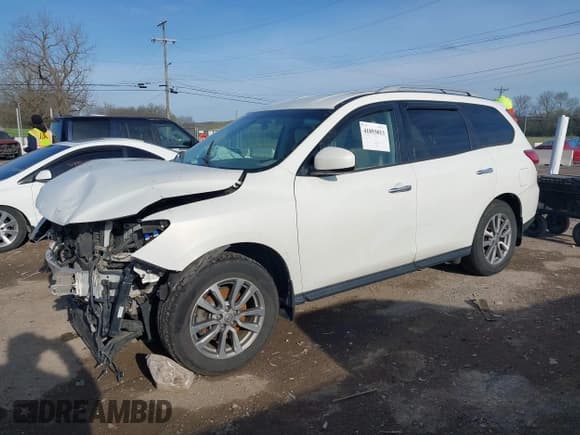 ✅ 2014 Nissan Pathfinder SV • VIN: 5N1AR2MN2EC735446 • Lot: 41893013. Listed on IAAI with 149,799 mi. Free auction sales archive from the USA and detailed vehicle history report at DreamBid. Image 2.