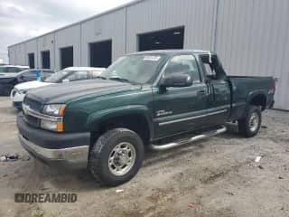 2004 Chevrolet Silverado 2500HD LS with VIN 1GCHK29204E323051, listed as a Copart auction lot 80531475 with 112,734 mi miles and Salvage title. Bid and sale history available at DreamBid. Image 1.