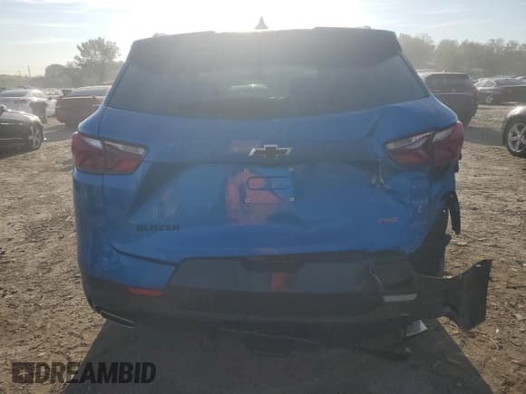 ✅ 2020 Chevrolet Blazer RS • VIN: 3GNKBERS0LS712047 • Lot: 84570705. Listed on Copart with 29,945 mi. Free auction sales archive from the USA and detailed vehicle history report at DreamBid. Image 6.