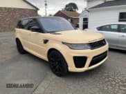 ✅ 2020 Land Rover Range Rover Sport SVR • VIN: SALWZ2RE2LA726329 • Lot: 84874645. Listed on Copart with 97,410 mi. Free auction sales archive from the USA and detailed vehicle history report at DreamBid. Image 4.