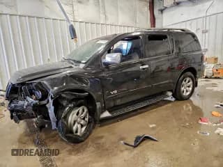 ✅ 2008 Nissan Armada LE • VIN: 5N1BA08C18N631595 • Lot: 94367955. Listed on Copart with 163,699 mi. Free auction sales archive from the USA and detailed vehicle history report at DreamBid. Image 1.