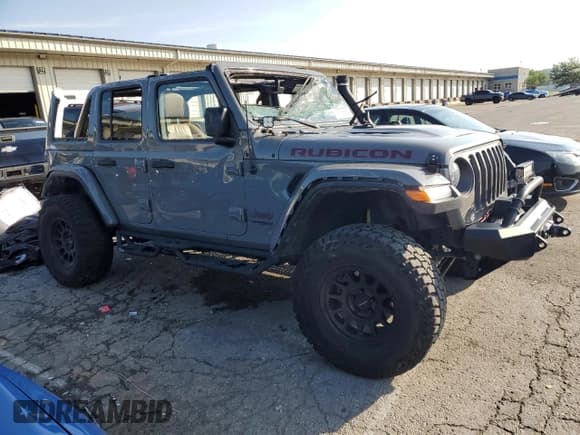 ✅ 2021 Jeep Wrangler Unlimited Rubicon • VIN: 1C4JJXFM0MW760386 • Lot: 66797585. Wystawiony na Copart z przebiegiem 95 751 mil. Bezpłatny archiwum sprzedaży aukcyjnych z USA i szczegółowy raport historii pojazdu na DreamBid. Zdjęcie 4.