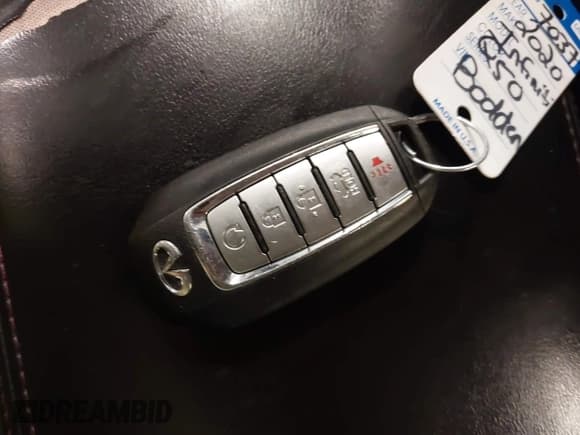 ✅ 2020 Infiniti Q50 Red Sport 400 • VIN: JN1FV7AR9LM660314 • Lot: 42220029. Listed on IAAI with 65,779 mi. Free auction sales archive from the USA and detailed vehicle history report at DreamBid. Image 11.