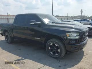 ✅ 2019 Ram 1500 Laramie • VIN: 1C6RREJT6KN684181 • Lot: 43251943. Listed on IAAI with 138,261 mi. Free auction sales archive from the USA and detailed vehicle history report at DreamBid. Image 1.
