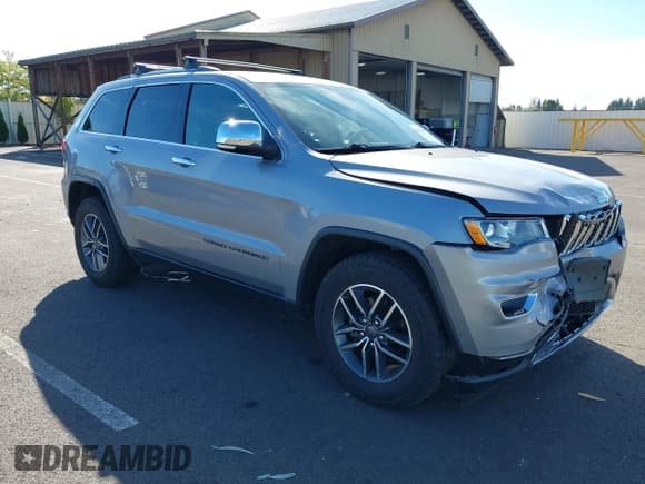 ✅ 2019 Jeep Grand Cherokee Limited • VIN: 1C4RJFBGXKC724054 • Lot: 43366485. Listed on IAAI with 101,887 mi. Free auction sales archive from the USA and detailed vehicle history report at DreamBid. Image 1.