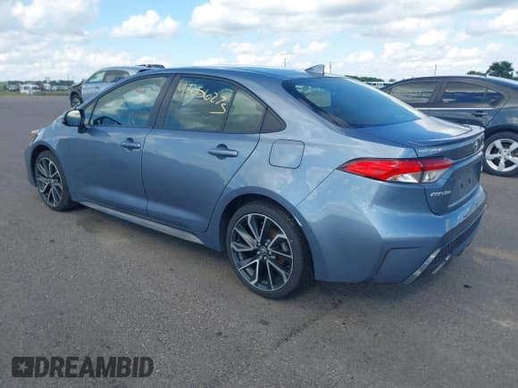 ✅ 2022 Toyota Corolla SE • VIN: JTDS4MCE7NJ096559 • Lot: 43056275. Wystawiony na IAAI z przebiegiem 86 088 mil. Bezpłatny archiwum sprzedaży aukcyjnych z USA i szczegółowy raport historii pojazdu na DreamBid. Zdjęcie 3.