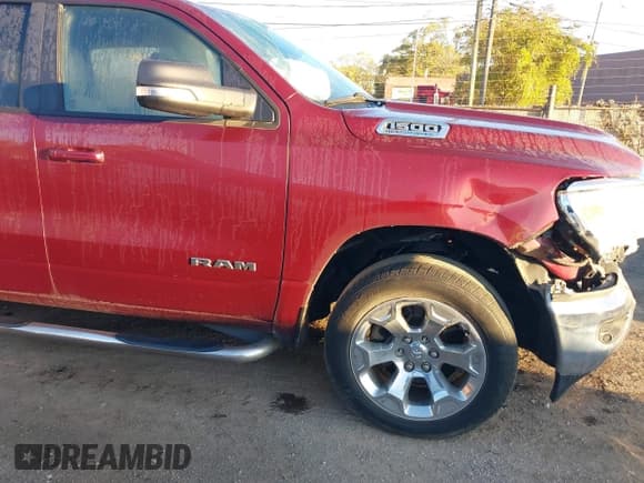 ✅ 2022 Ram 1500 Big Horn • VIN: 1C6SRFFT8NN439967 • Lot: 43550220. Listed on IAAI with 26,006 mi. Free auction sales archive from the USA and detailed vehicle history report at DreamBid. Image 13.