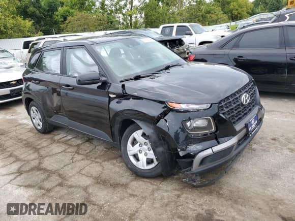 2020 Hyundai Venue SE with VIN KMHRB8A37LU045535, listed as a Copart auction lot 67545914 with 23,790 mi miles and Salvage title. Bid and sale history available at DreamBid. Image 4.