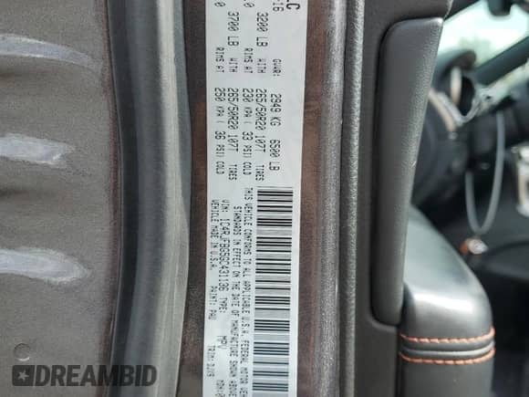 2016 Jeep Grand Cherokee Limited 75th Anniversary с VIN 1C4RJFBG5GC431136, выставлен на аукционе Copart как лот 71918245 с пробегом 142 439 миль миль и Списание • Salvage title. История ставок и продаж доступна на DreamBid. Изображение 14.