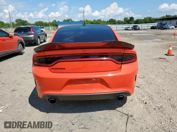 ✅ 2018 Dodge Charger R/T Scat Pack • VIN: 2C3CDXGJ4JH289992 • Lot: 68255415. Listed on Copart with 75,442 mi. Free auction sales archive from the USA and detailed vehicle history report at DreamBid. Image 6.