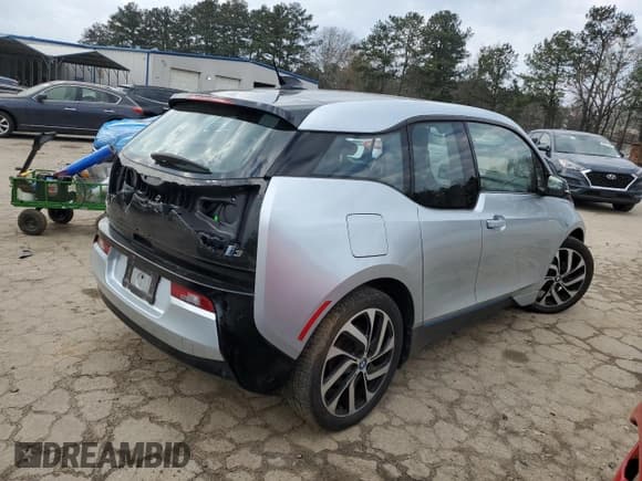 ✅ 2017 BMW i3 • VIN: WBY1Z8C36HV895053 • Лот: 42801983. Опубликован ранее на Copart с пробегом 52 970 миль. Бесплатный доступ к архиву аукционных продаж из США и подробный отчёт об истории автомобиля на DreamBid. Изображение 3.