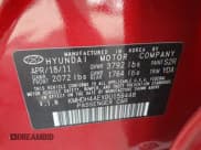 ✅ 2011 Hyundai Elantra GLS • VIN: KMHDH4AEXBU159448 • Lot: 43624749. Listed on IAAI with 105,897 mi. Free auction sales archive from the USA and detailed vehicle history report at DreamBid. Image 9.