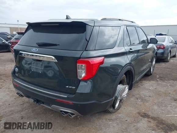 ✅ 2023 Ford Explorer King Ranch • VIN: 1FM5K8LC5PGB63308 • Lot: 42847325. Wystawiony na IAAI z przebiegiem 22 938 mil. Bezpłatny archiwum sprzedaży aukcyjnych z USA i szczegółowy raport historii pojazdu na DreamBid. Zdjęcie 4.