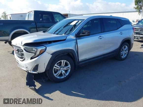 ✅ 2020 GMC Terrain SLE • VIN: 3GKALMEV6LL224599 • Лот: 43734312. Опубликован ранее на IAAI с пробегом 88 047 миль. Бесплатный доступ к архиву аукционных продаж из США и подробный отчёт об истории автомобиля на DreamBid. Изображение 2.