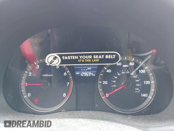 ✅ 2012 Hyundai Accent GLS • VIN: KMHCT4AE2CU082974 • Лот: 43321575. Опубликован ранее на IAAI с пробегом 129 694 миль. Бесплатный доступ к архиву аукционных продаж из США и подробный отчёт об истории автомобиля на DreamBid. Изображение 7.