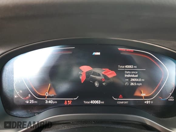 ✅ 2023 BMW X3 sDrive30i • VIN: 5UX43DP00P9R73065 • Лот: 90446065. Опубликован ранее на Copart с пробегом 40 063 миль. Бесплатный доступ к архиву аукционных продаж из США и подробный отчёт об истории автомобиля на DreamBid. Изображение 9.