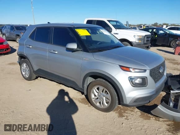 ✅ 2022 Hyundai Venue SE • VIN: KMHRB8A31NU146850 • Lot: 40904393. Listed on IAAI with 60,025 mi. Free auction sales archive from the USA and detailed vehicle history report at DreamBid. Image 1.