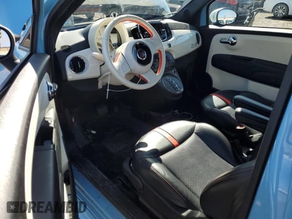 ✅ 2016 FIAT 500e • VIN: 3C3CFFGEXGT170268 • Lot: 48843145. Listed on Copart with 27,323 mi. Free auction sales archive from the USA and detailed vehicle history report at DreamBid. Image 8.