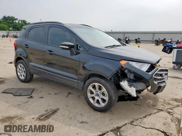 ✅ 2021 Ford EcoSport SE • VIN: MAJ3S2GE1MC455891 • Lot: 57726405. Listed on Copart with 18,624 mi. Free auction sales archive from the USA and detailed vehicle history report at DreamBid. Image 4.