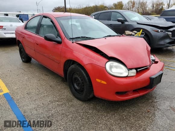 ✅ 2000 Plymouth Neon Highline • VIN: 1P3ES46C5YD533510 • Lot: 78534754. Listed on Copart with Not provided. Free auction sales archive from the USA and detailed vehicle history report at DreamBid. Image 4.