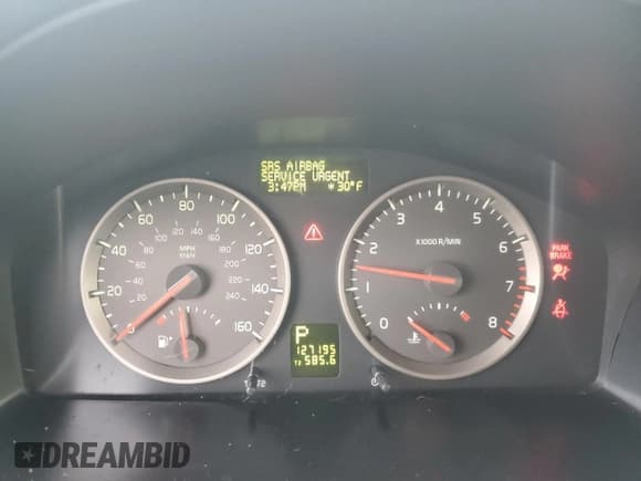 ✅ 2007 Volvo S40 2.5L Turbo • VIN: YV1MH682672313999 • Lot: 88976585. Listed on Copart with 127,195 mi. Free auction sales archive from the USA and detailed vehicle history report at DreamBid. Image 9.