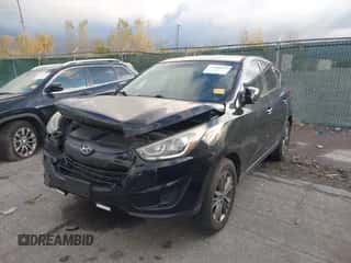 2015 Hyundai Tucson GLS with VIN KM8JTCAF3FU985505, listed as a IAAI auction lot 43494639 with 175,588 mi miles and . Bid and sale history available at DreamBid. Image 2.