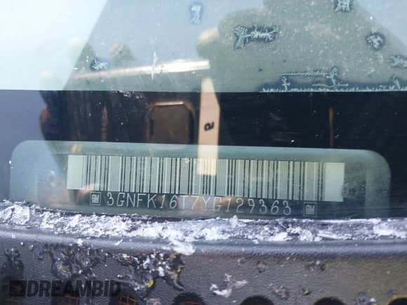 2000 Chevrolet Suburban LT с VIN 3GNFK16T7YG129363, выставлен на аукционе IAAI как лот 41586348 с пробегом 150 111 миль миль и . История ставок и продаж доступна на DreamBid. Изображение 9.