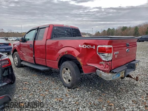 ✅ 2010 Ford F-150 XL • VIN: 1FTFX1EV9AKE80609 • Лот: 94098735. Опубликован ранее на Copart с пробегом 124 912 миль. Бесплатный доступ к архиву аукционных продаж из США и подробный отчёт об истории автомобиля на DreamBid. Изображение 2.