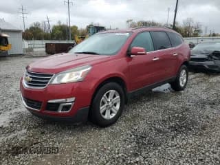 ✅ 2014 Chevrolet Traverse LT • VIN: 1GNKRGKD8EJ294344 • Lot: 91020965. Wystawiony na Copart z przebiegiem 157 722 mil. Bezpłatny archiwum sprzedaży aukcyjnych z USA i szczegółowy raport historii pojazdu na DreamBid. Zdjęcie 1.