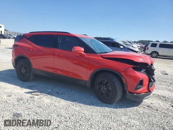 ✅ 2020 Chevrolet Blazer LT • VIN: 3GNKBCRS4LS680756 • Lot: 86860445. Listed on Copart with 40,615 mi. Free auction sales archive from the USA and detailed vehicle history report at DreamBid. Image 4.