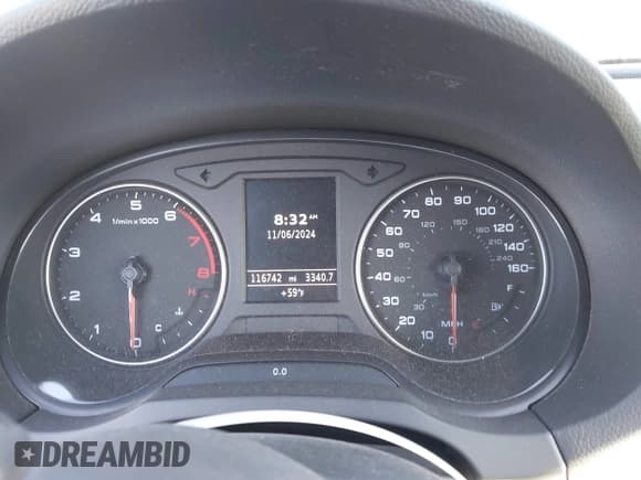 ✅ 2015 Audi A3 • VIN: WAU7FLFF0F1060807 • Lot: 40776189. Listed on IAAI with 116,742 mi. Free auction sales archive from the USA and detailed vehicle history report at DreamBid. Image 7.