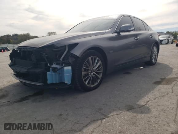 ✅ 2020 Infiniti Q50 Luxe • VIN: JN1EV7AP9LM205697 • Lot: 89798495. Wystawiony na Copart z przebiegiem 98 872 mil. Bezpłatny archiwum sprzedaży aukcyjnych z USA i szczegółowy raport historii pojazdu na DreamBid. Zdjęcie 1.