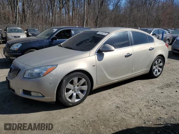 ✅ 2011 Buick Regal CXL RL1 • VIN: 2G4GN5EC1B9181274 • Lot: 46288275. Listed on Copart with 176,436 mi. Free auction sales archive from the USA and detailed vehicle history report at DreamBid. Image 1.