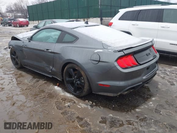 ✅ 2023 Ford Mustang GT • VIN: 1FA6P8CF3P5306746 • Lot: 41497385. Listed on IAAI with 25 mi. Free auction sales archive from the USA and detailed vehicle history report at DreamBid. Image 3.