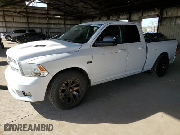 ✅ 2012 Ram 1500 Sport • VIN: 1C6RD6HT4CS155325 • Lot: 76717904. Listed on Copart with 152,654 mi. Free auction sales archive from the USA and detailed vehicle history report at DreamBid. Image 1.