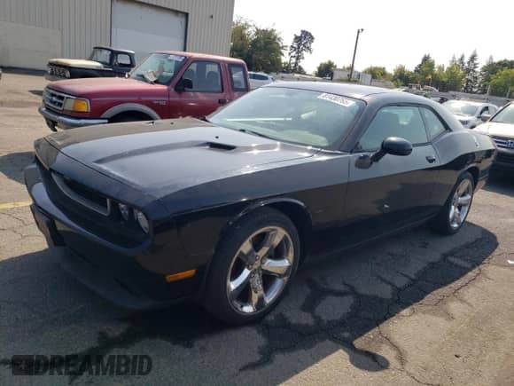 2014 Dodge Challenger SXT with VIN 2C3CDYAG4EH258427, listed as a Copart auction lot 81430765 with Not provided miles and Salvage title. Bid and sale history available at DreamBid. Image 1.
