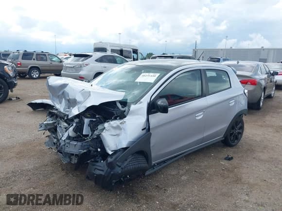 ✅ 2024 Mitsubishi Mirage Black Edition • VIN: ML32AWHJ3RH008410 • Lot: 40231440. Listed on IAAI with 1,400 mi. Free auction sales archive from the USA and detailed vehicle history report at DreamBid. Image 18.