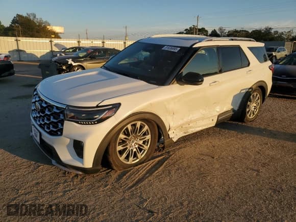 ✅ 2025 Ford Explorer • VIN: 1FMUK7HH4SGA51571 • Lot: 91636995. Listed on Copart with 7,178 mi. Free auction sales archive from the USA and detailed vehicle history report at DreamBid. Image 1.