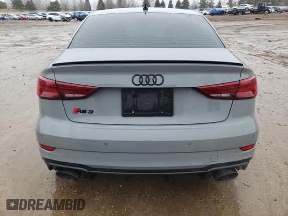 ✅ 2020 Audi RS 3 • VIN: WUABWGFF0LA901978 • Lot: 42221095. Listed on Copart with 33,646 mi. Free auction sales archive from the USA and detailed vehicle history report at DreamBid. Image 6.